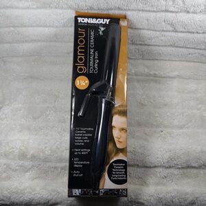 Toni & Guy Professional Curling Iron, Black, 1-1/4 Inch